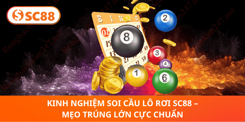 Kinh Nghiệm Soi Cầu Lô Rơi SC88 – Mẹo Trúng Lớn Cực Chuẩn
