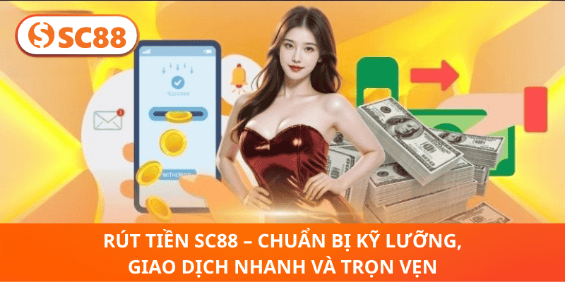 Rút Tiền SC88 – Chuẩn Bị Kỹ Lưỡng, Giao Dịch Nhanh Và Trọn Vẹn